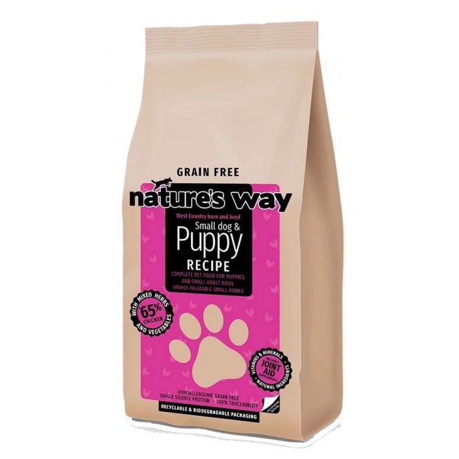  Dog Food: Grain Free Puppy & Small Chicken